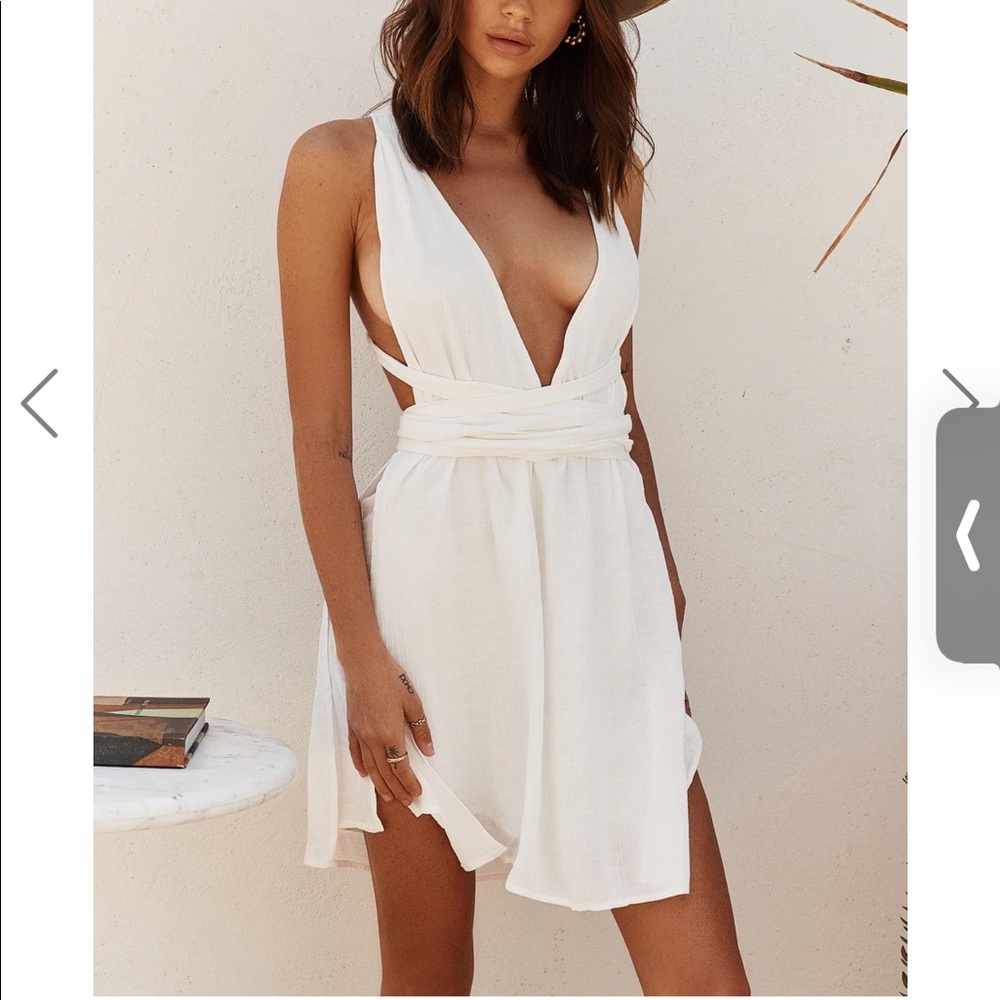 12th Tribe White dress